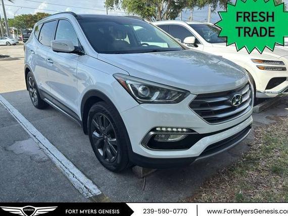 HYUNDAI SANTA FE 2017 5XYZW4LA7HG502480 image